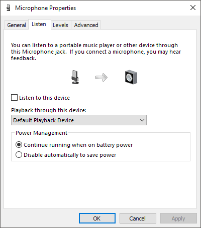 What is mic monitoring